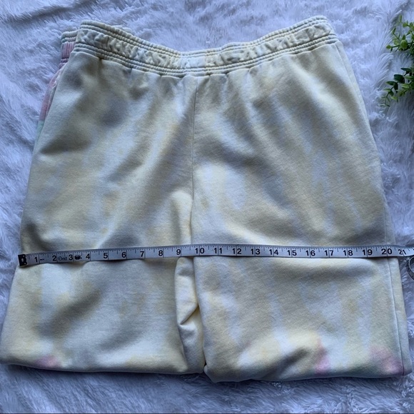 All Saints | NWT Size 10 Pippa Yellow & Lilac Tie Dye Joggers orig $155 - Picture 12 of 16